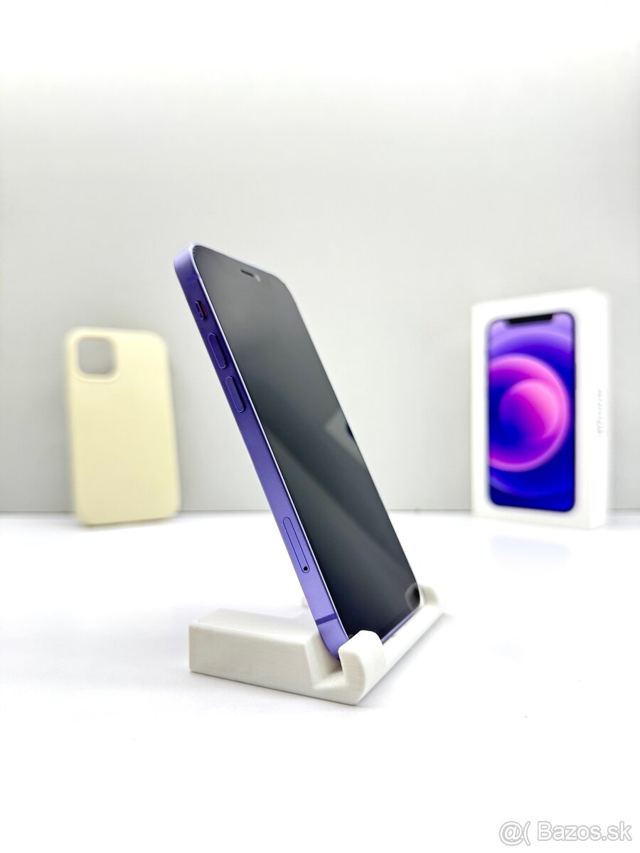 iPhone 12 MINI PURPLE NOVÁ BATÉRIA 100% - 4