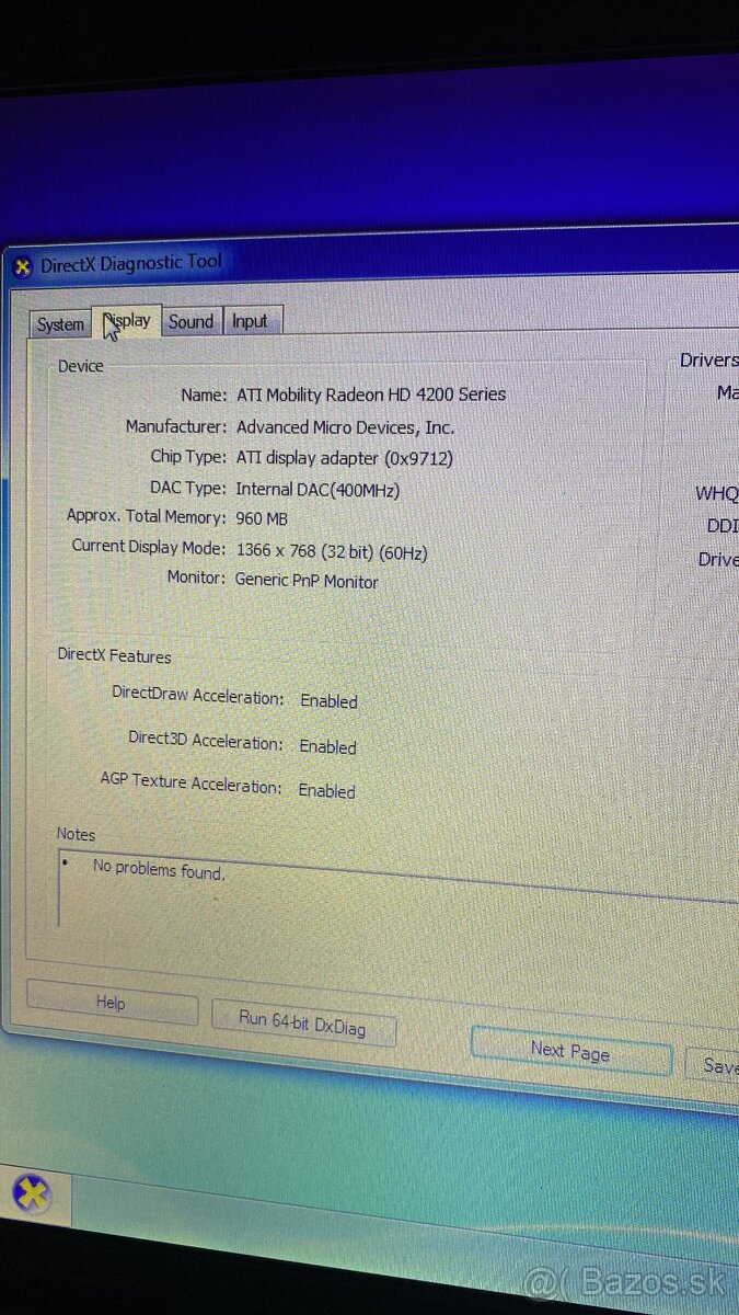 Notebook HP Pavilion dv6 - 4