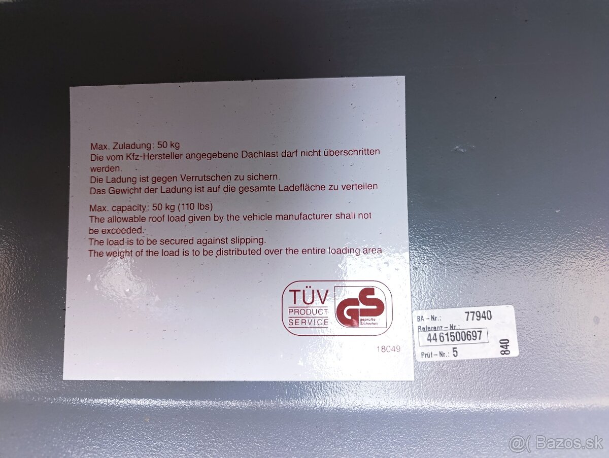 Strešný box Thule Alpine 500 - 4