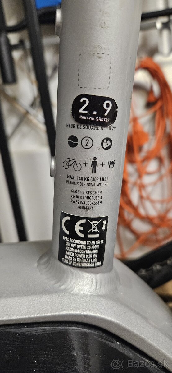 Elektrobicykel GHOST (ebike) - 4