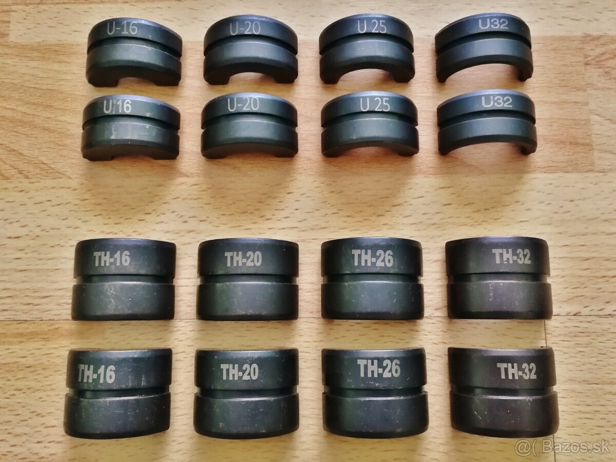 Hydraulické lisovacie kliešte pex-al-pex, meď, oceľ TH+U+M+V - 4