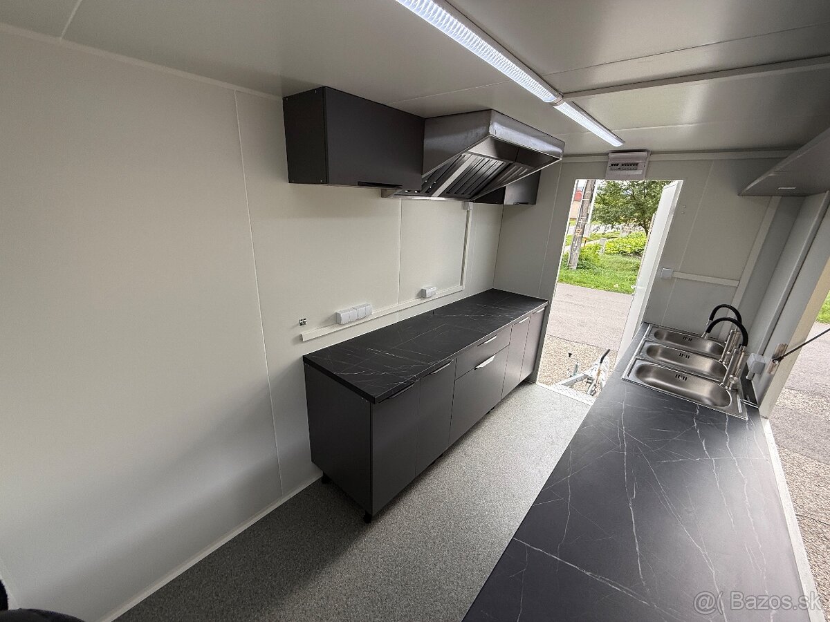 Gastro príves / foodtruck 3 m / 3,5 m / 4 m - 4