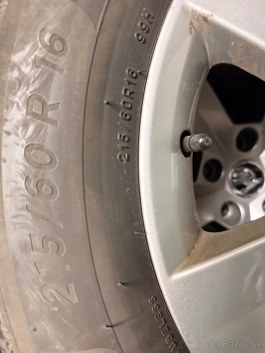 Disky s pneumatikami 5x112 r16 Michelin zimne - 4