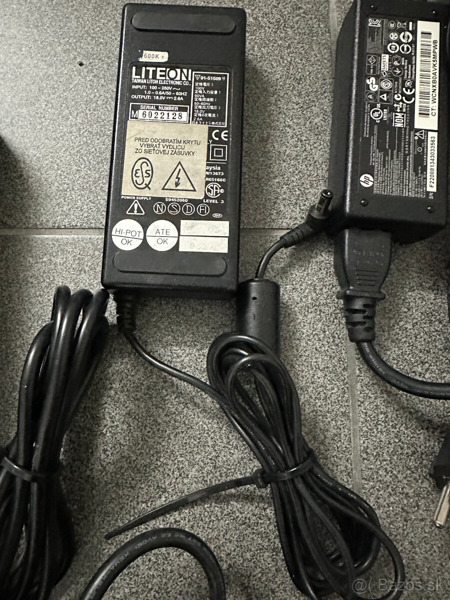Nabijačky-adaptery na notebooky HP (laptopy). - 4