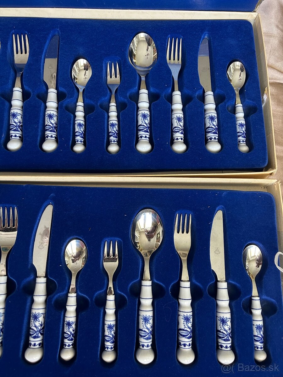 Porcelanovy pribor cibulak cibuliak - 4