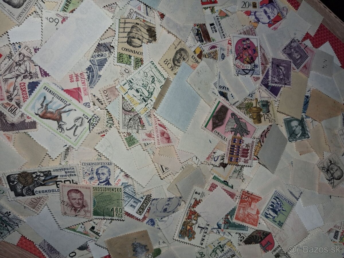 Známky mix Československo 0,500kg 2 - 4