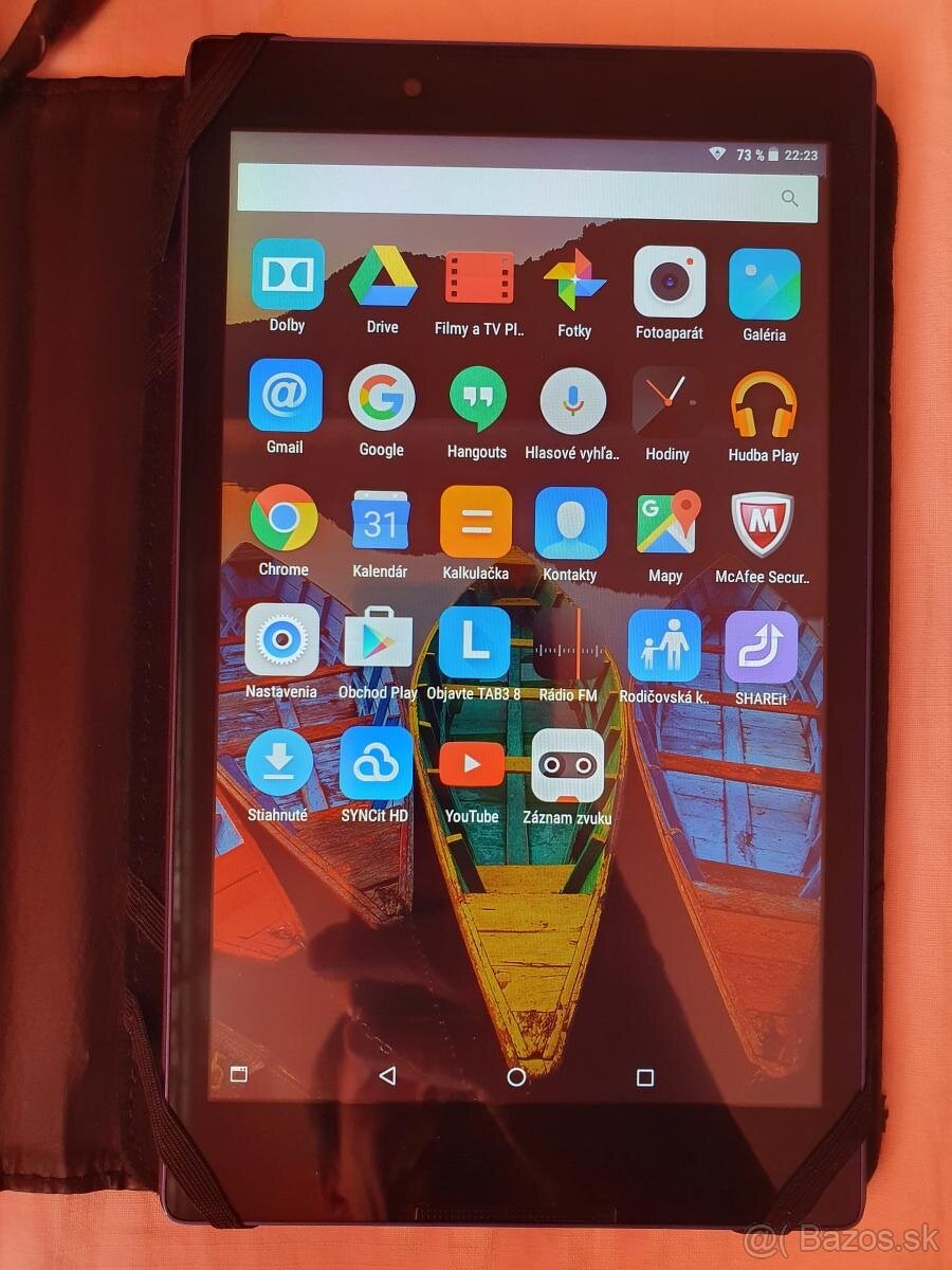 tablet Lenovo Tab 3 8", puzdro, kábel, príp. klávesnica - 4