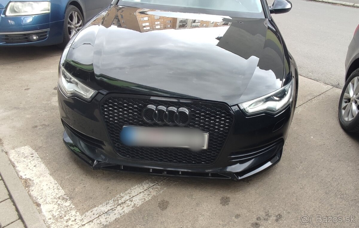 audi a6 c7 lip podnárazník - 4