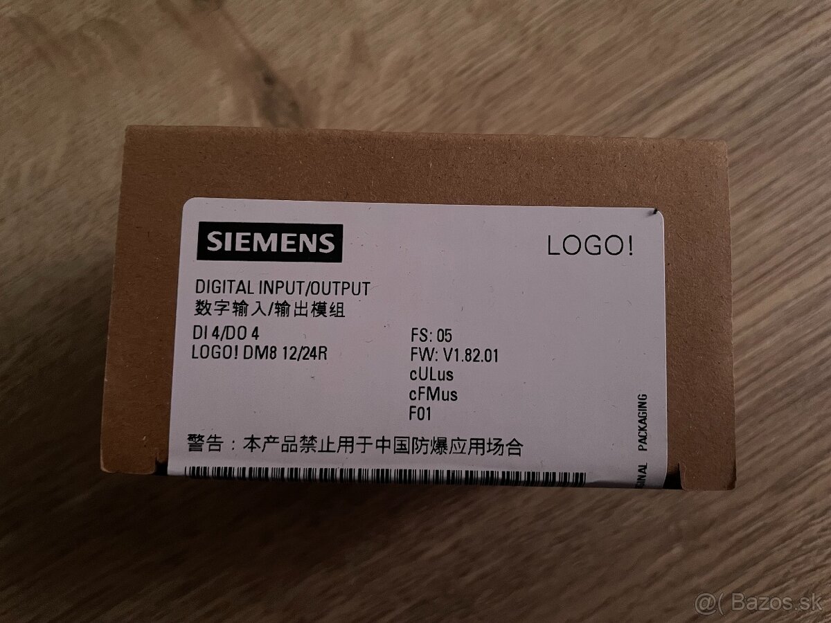 Siemens Logo moduly - PLC, zdroj, extension - 4