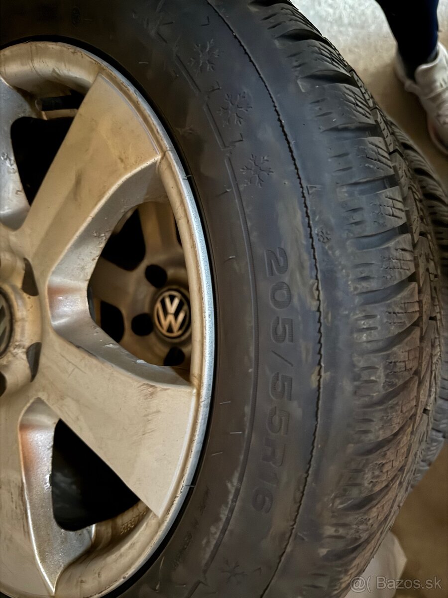 Predám pneumatiky DUNLOP 205/55/R16 91H aj disky. - 4