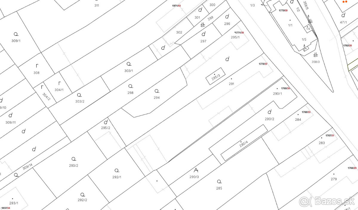 Predaj starších domov + pozemkov Trencin - Biskupice 2 - 4