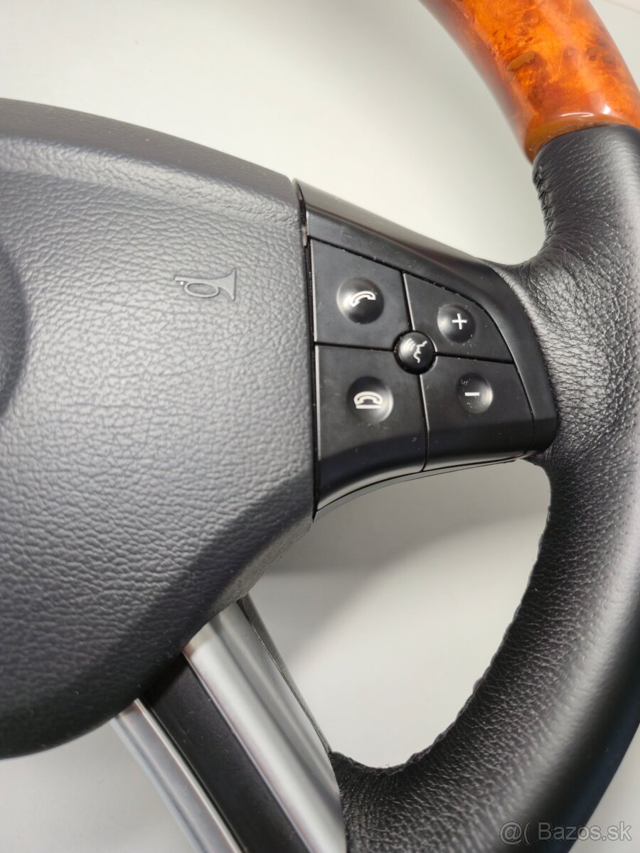 Drevený volant mercedes w164 - 4