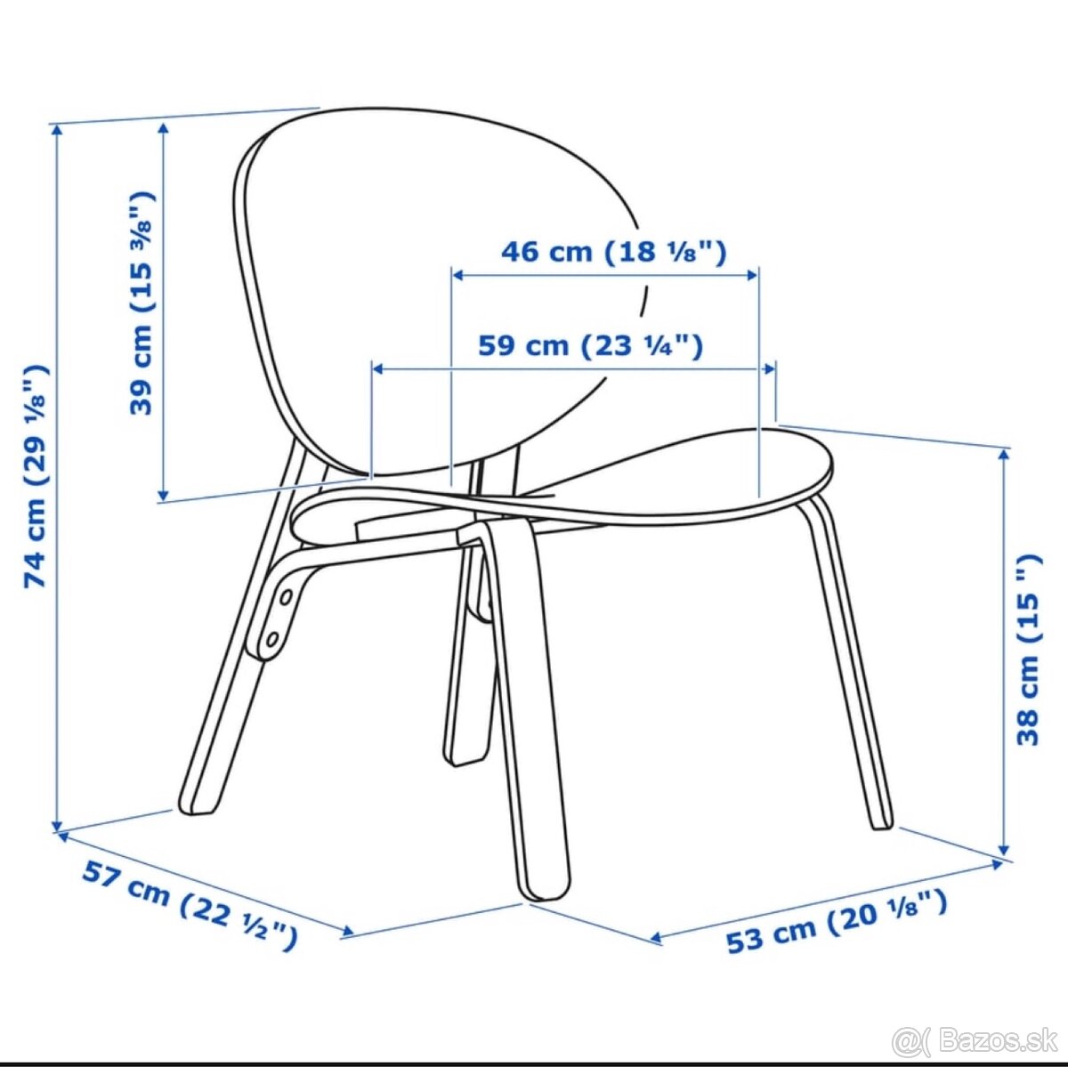 FRÖSET Ikea kreslo - 4