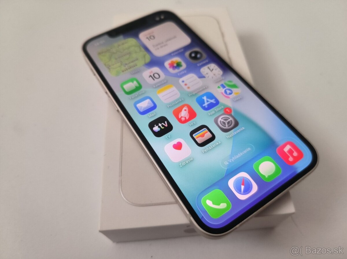 apple iphone 13 mini 128gb Starlight 100% Batéria - 4