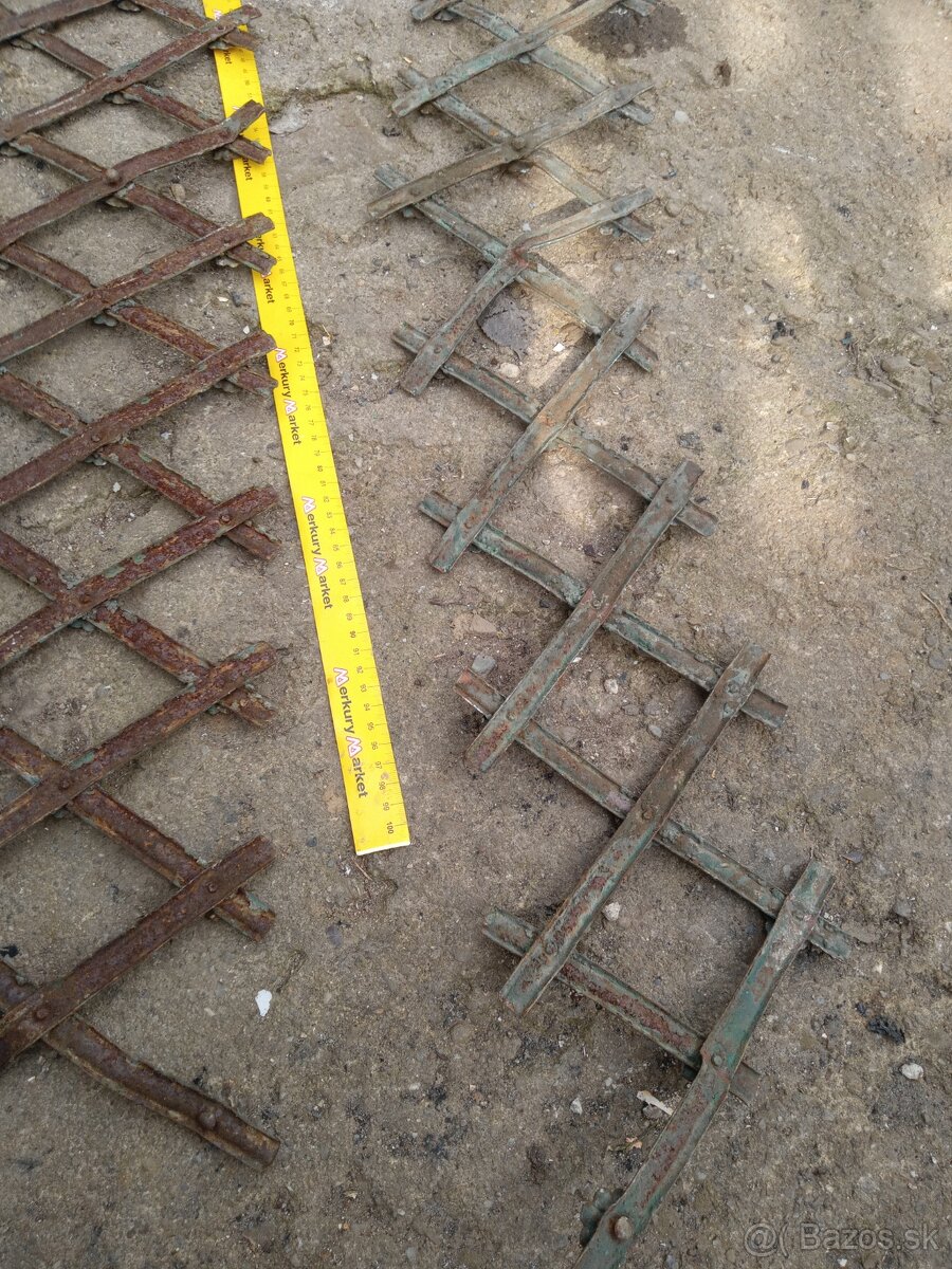 Plech.stara ozdoba na dekoráciu - 4