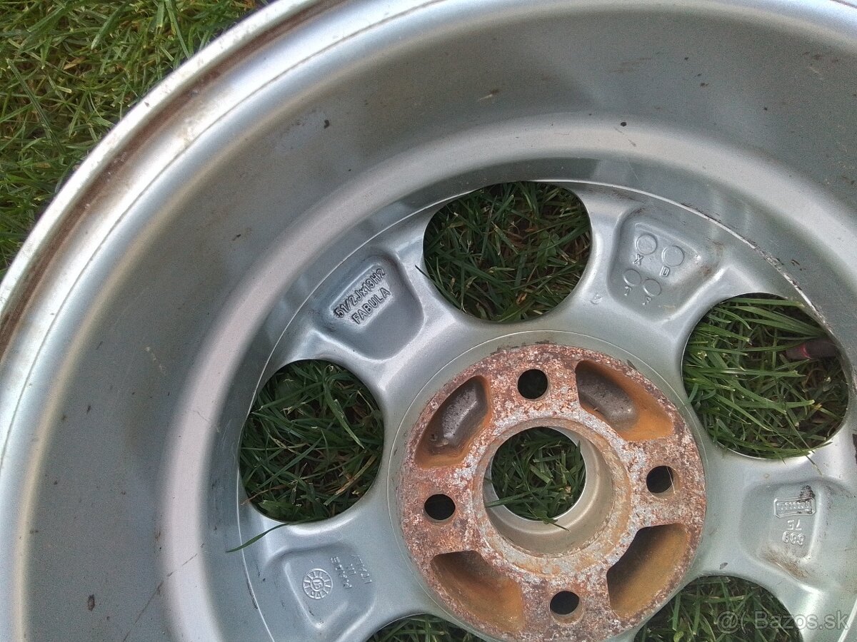 Aludisky 13" 5 1/2. - 4x100 ET 38 - 4