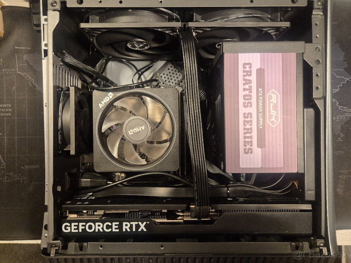 Mini itx PC RTX 5070 R5 5500X3D 32 GB RAM 2TB SSD - 4