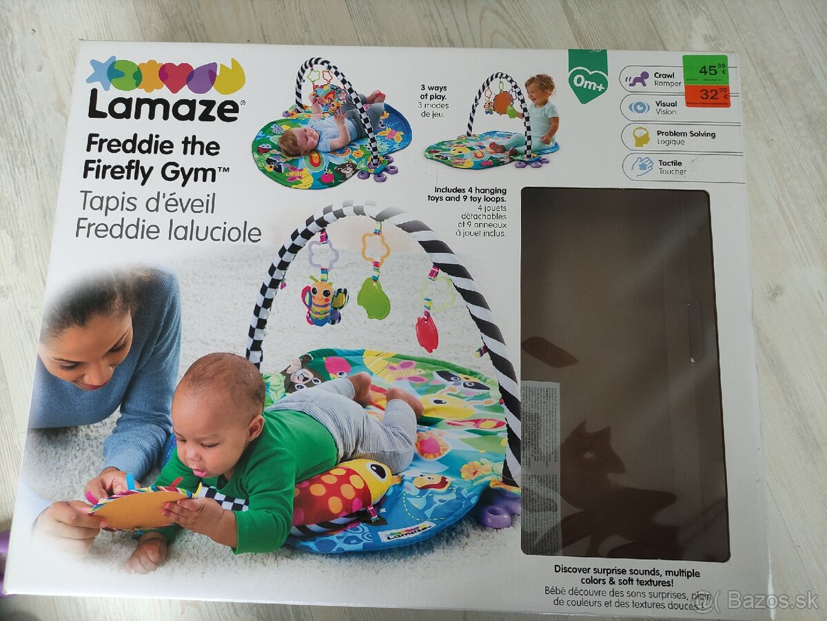 Lamaze podložka + hrazdicka 3v1 - 4