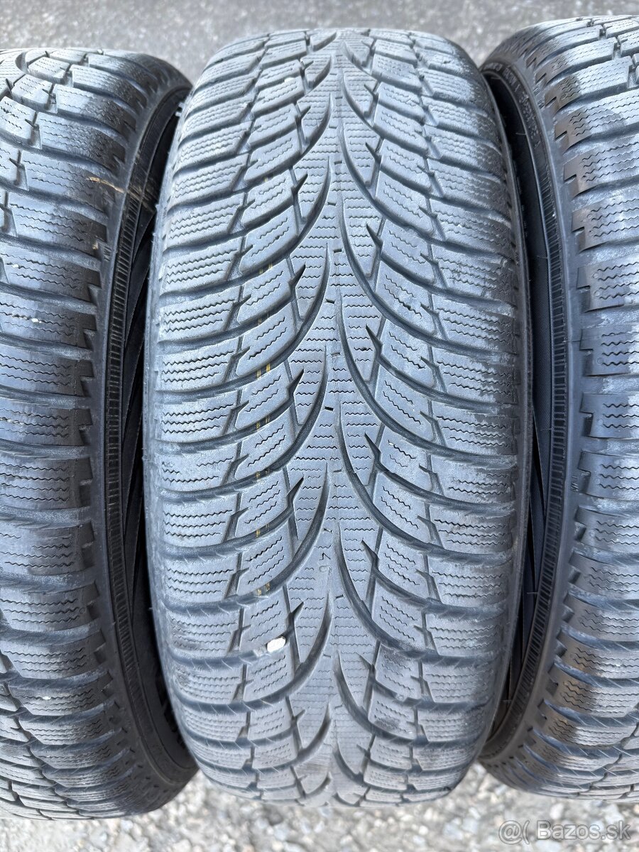 Zimná sada 5x100 185/60r15 fabia dezén 6,83mm - 4