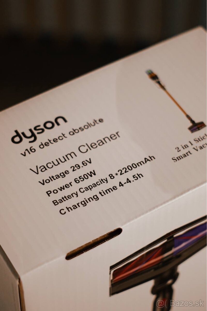 Dyson V16 Detect Absolute – nový, nepoužívaný – 420 € - 4