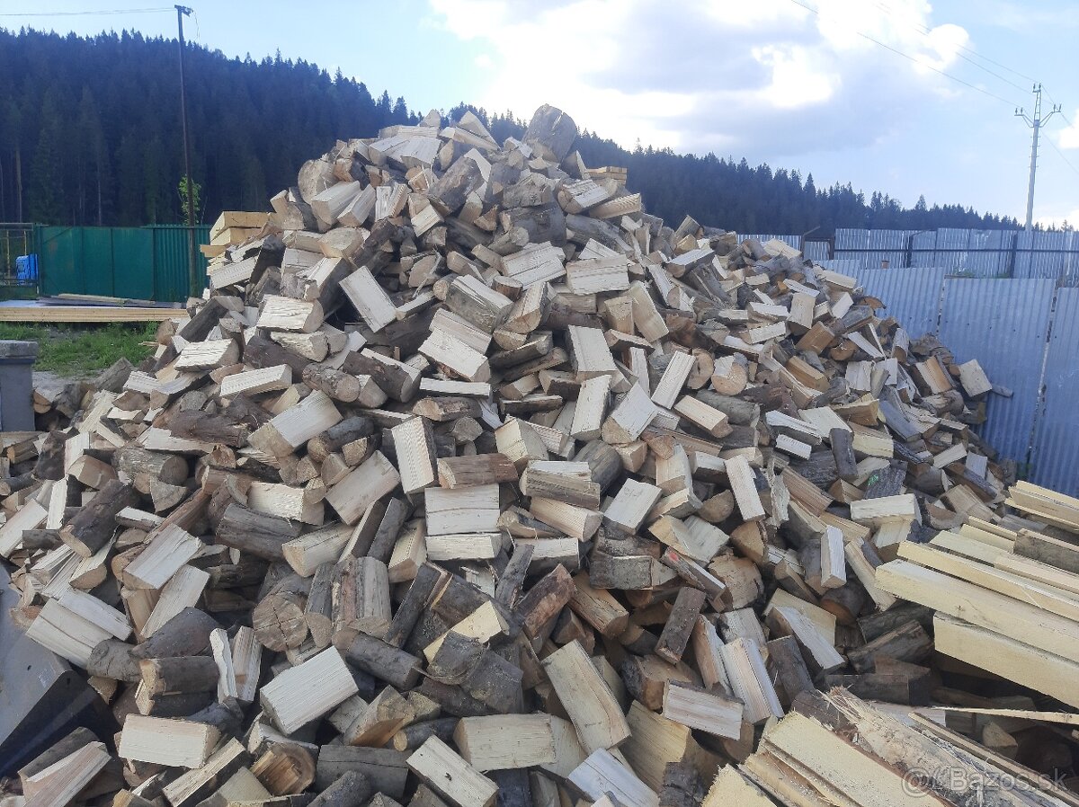 Štiepane palivove drevo Buk-Smrek - 4