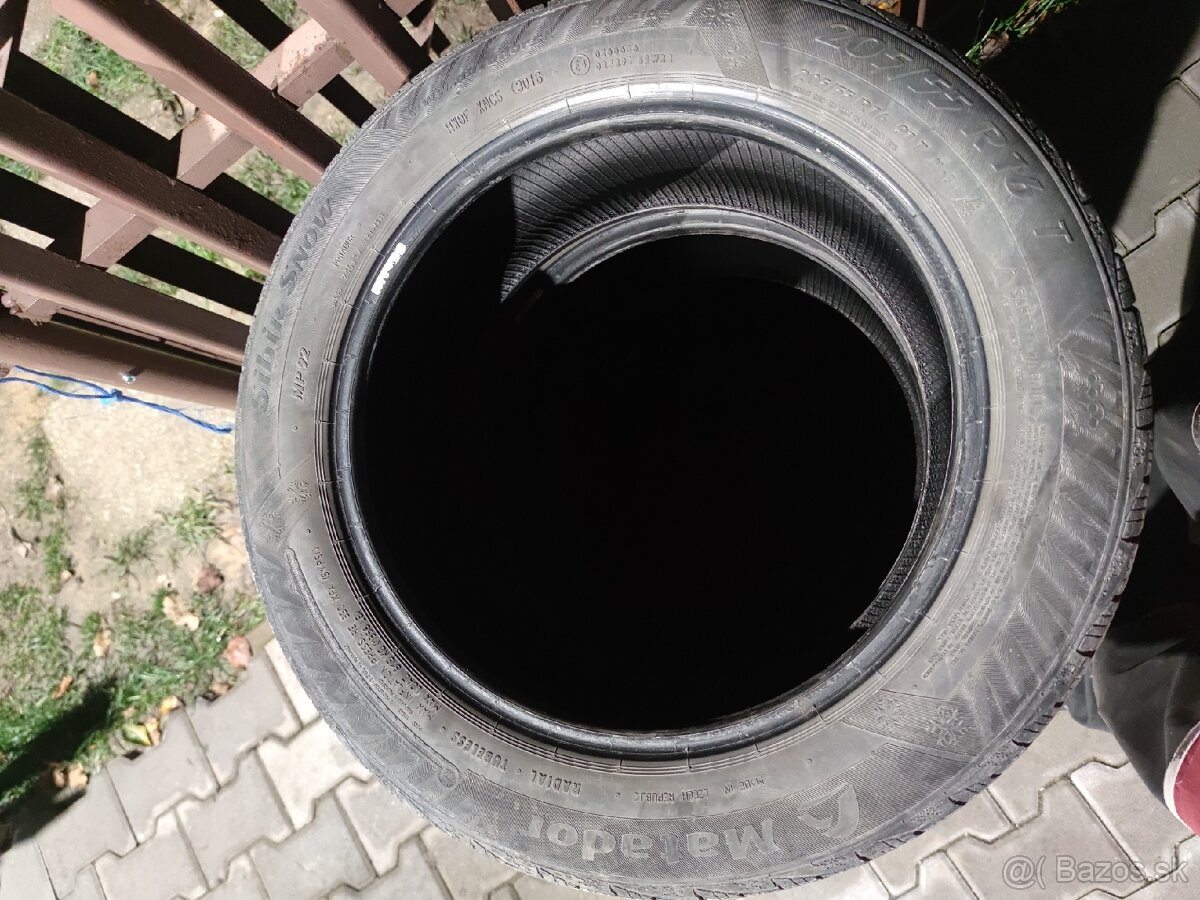 Predam zimne pneumatiky 205/55 r16 dezen 6mm - 4