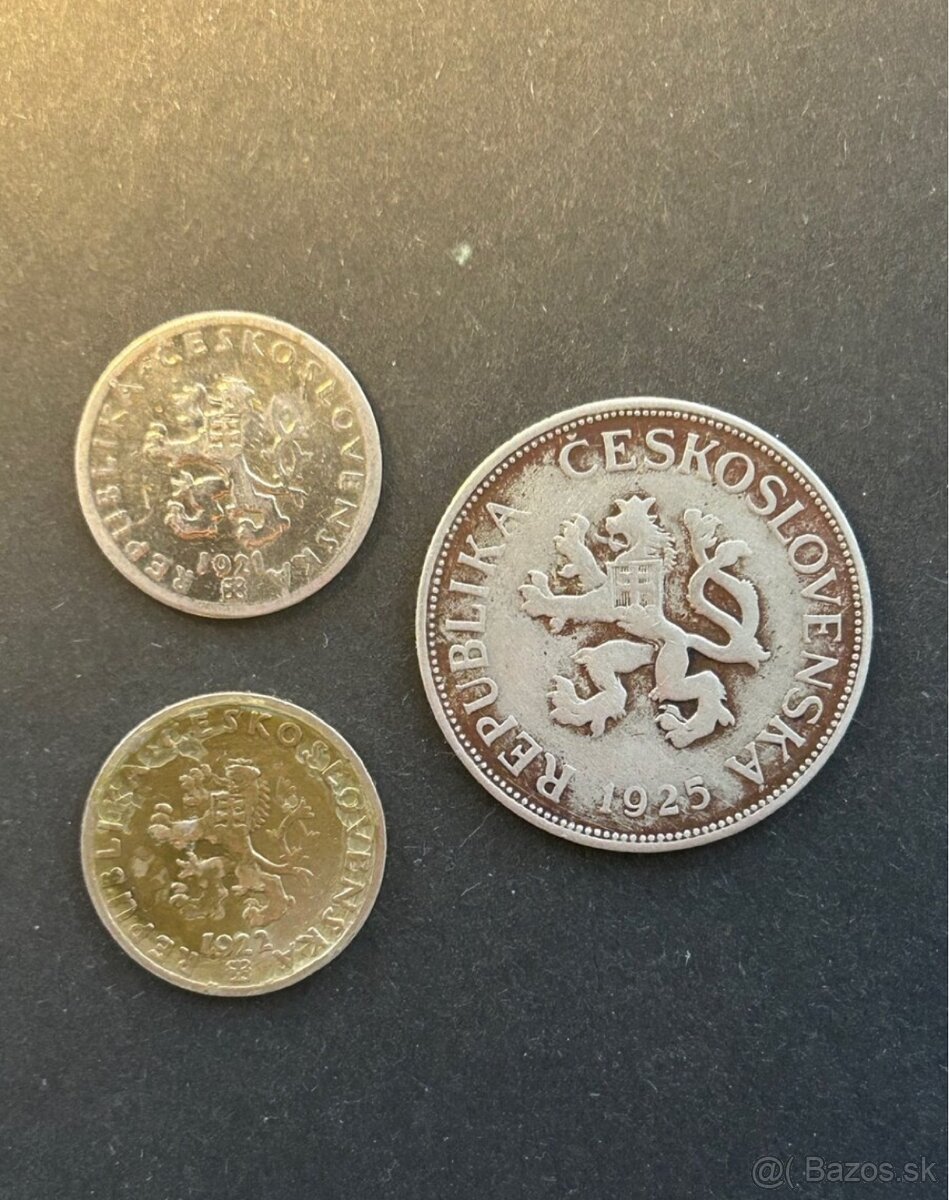 Mince Rakúsko-Uhorsko, ČSR, SR - 4