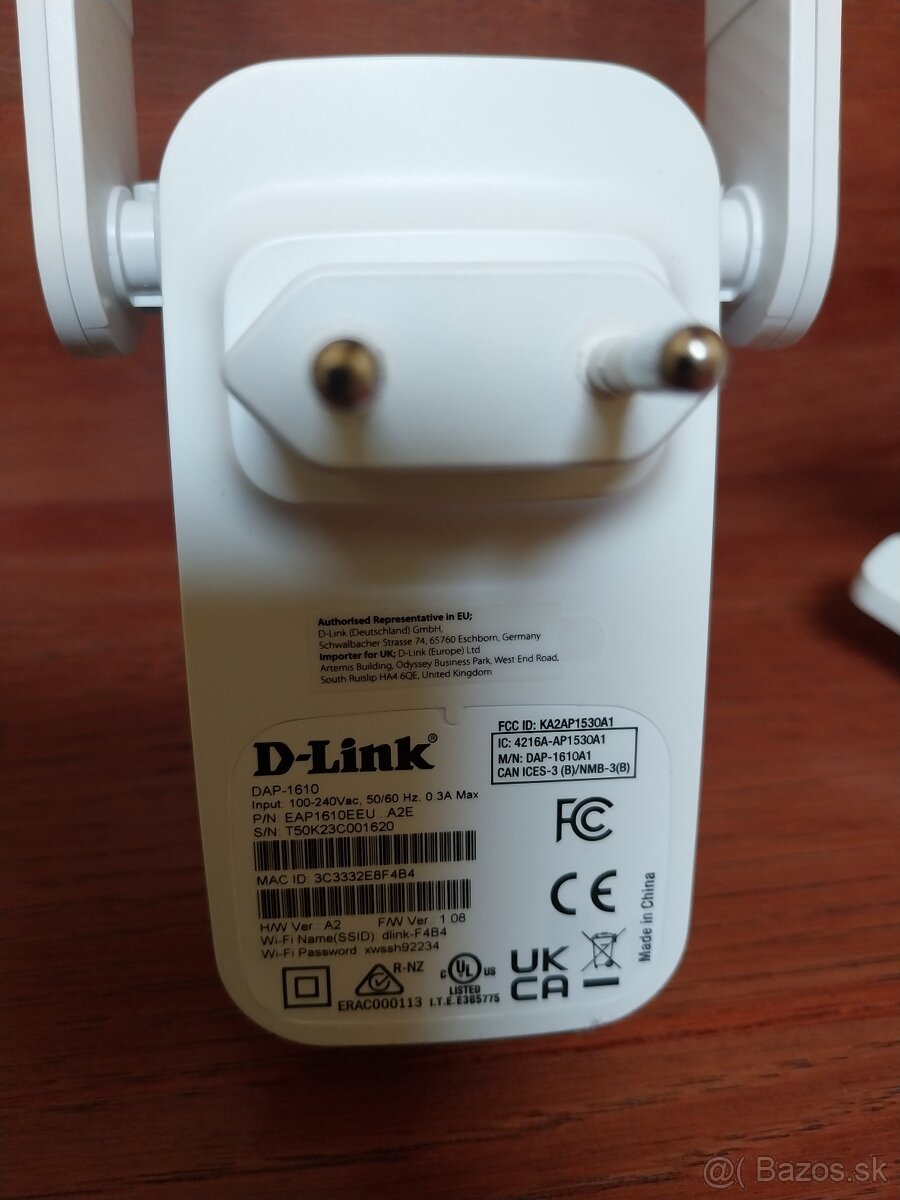 ZOSILNOVAČ WIFI SIGNÁLU D-LINK DAP-1610 - 4