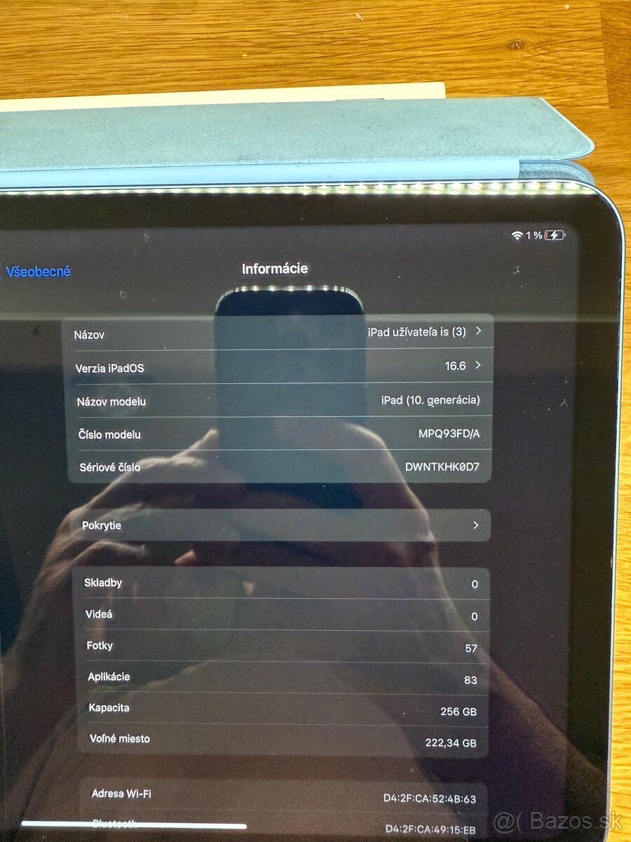 Apple iPad 10, 10,9” WiFi 256GB Blue - 4