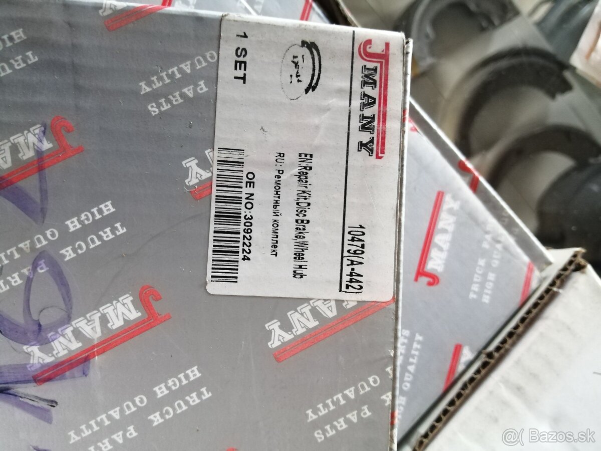 DAF, RENAULT TRUCKS, VOLVO SADA PŘÍSLUŠENSTVÍ BRZDOVÝCH DESE - 4