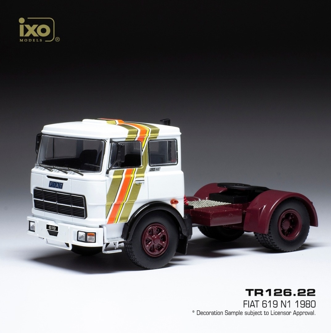 Modely evropských kamionů 1:43 IXO - 4