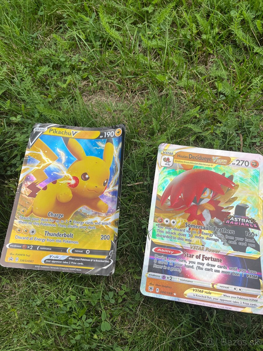Predám veľké pokemon karty - 4