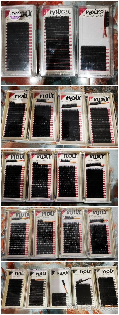 Dámske mihalnice komplet - 4