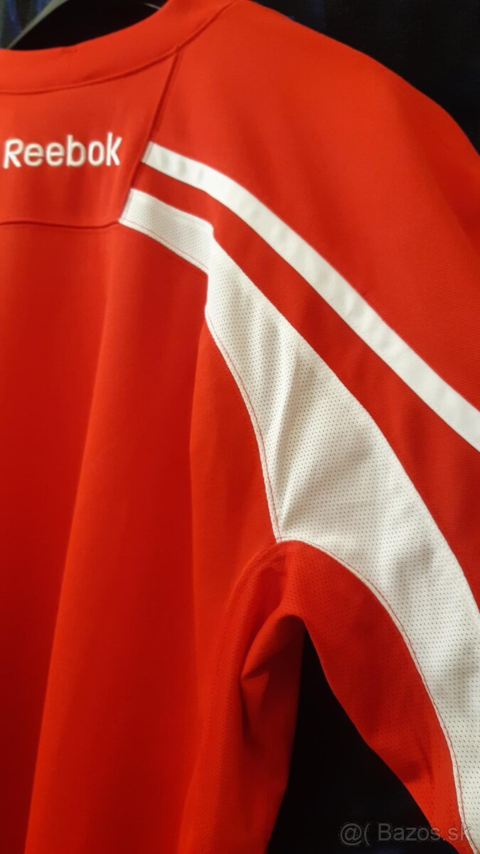 Hokejový dres tréningový červený - 4