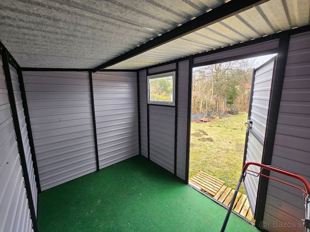 Plechový sklad 3x2 metra - 4