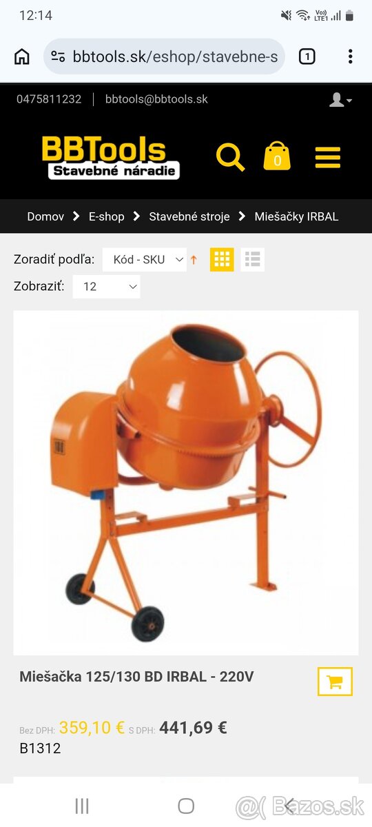 Predam miešačku na beton - 4