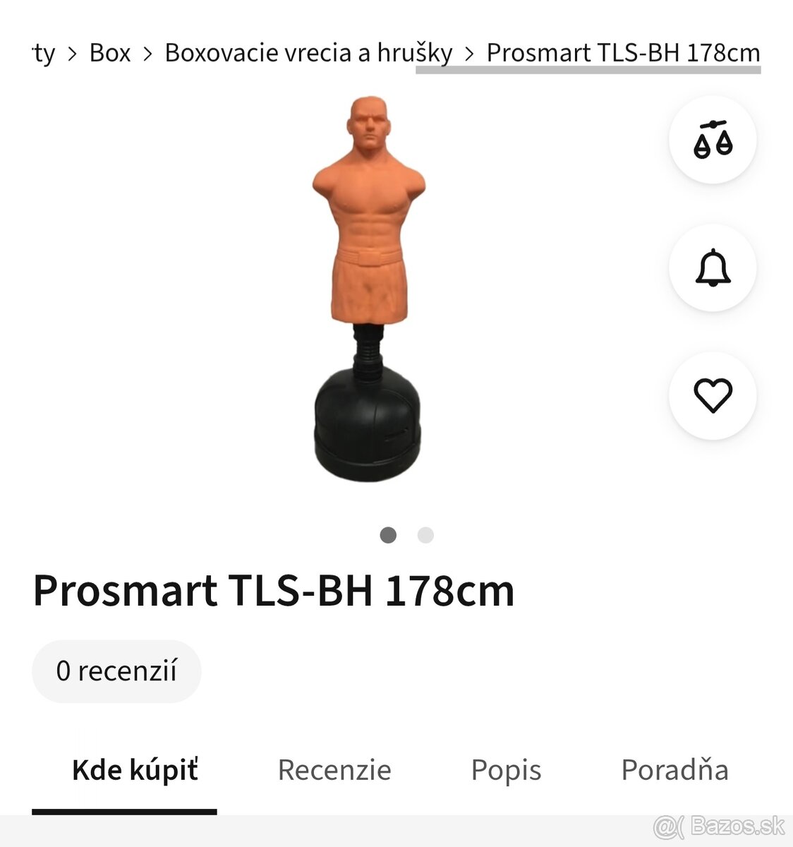 Boxovací panák 178cm - 4