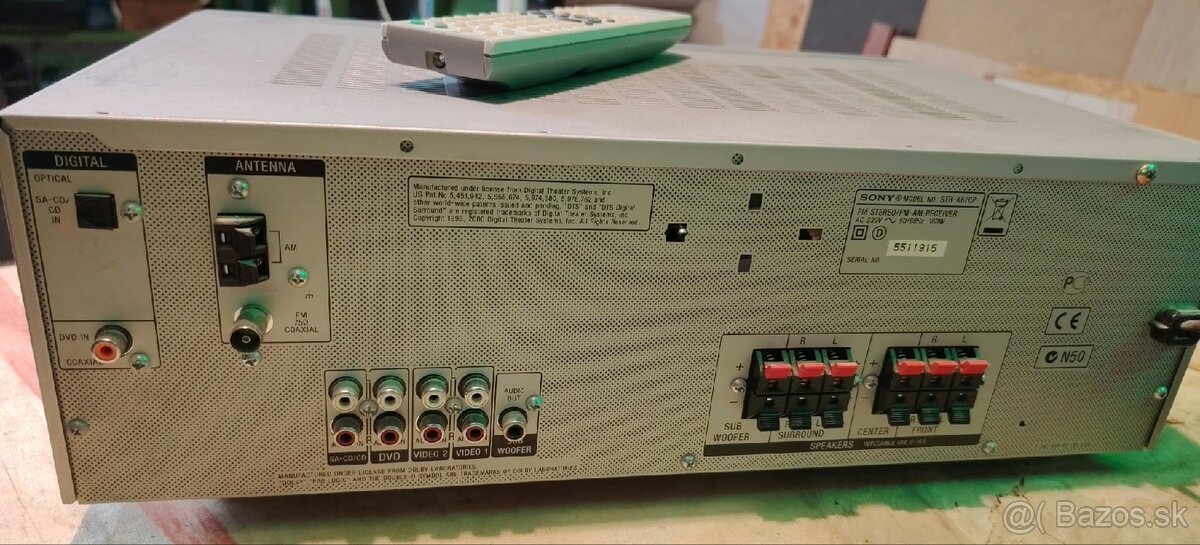 Predám SONY AV receiver STR-K670P - 4