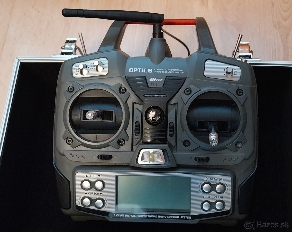 RC vysielač Hitec OPTIC 6 - 4
