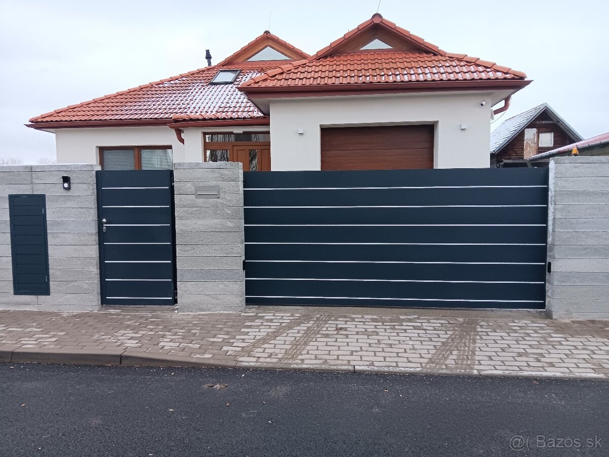 ŠUMNÉ PLOTY – BRÁNY – POHONY - PERGOLY - DLAŽBA – GABIÓNY - 4