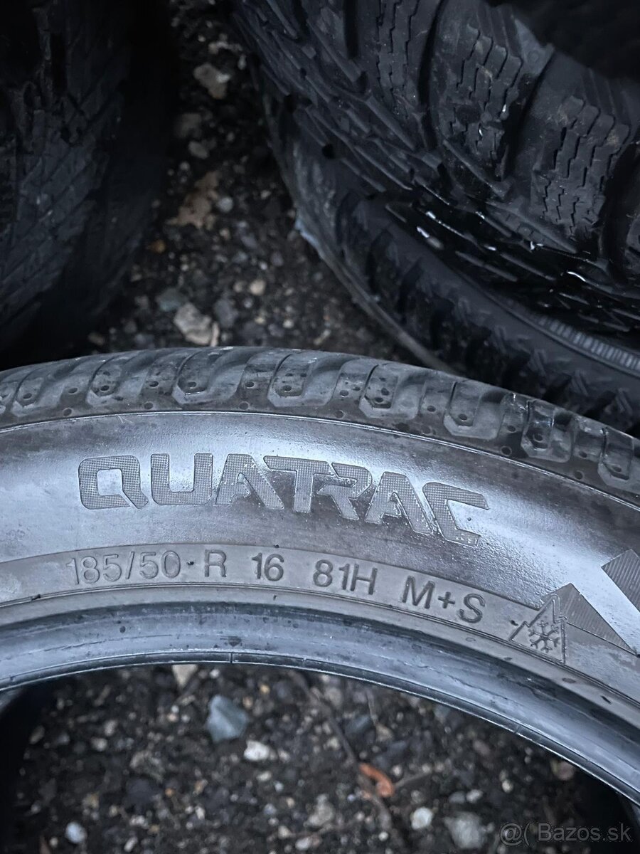 Zimné 185/50 R16, 81H Vredesein Quatrac, 2ks - 4