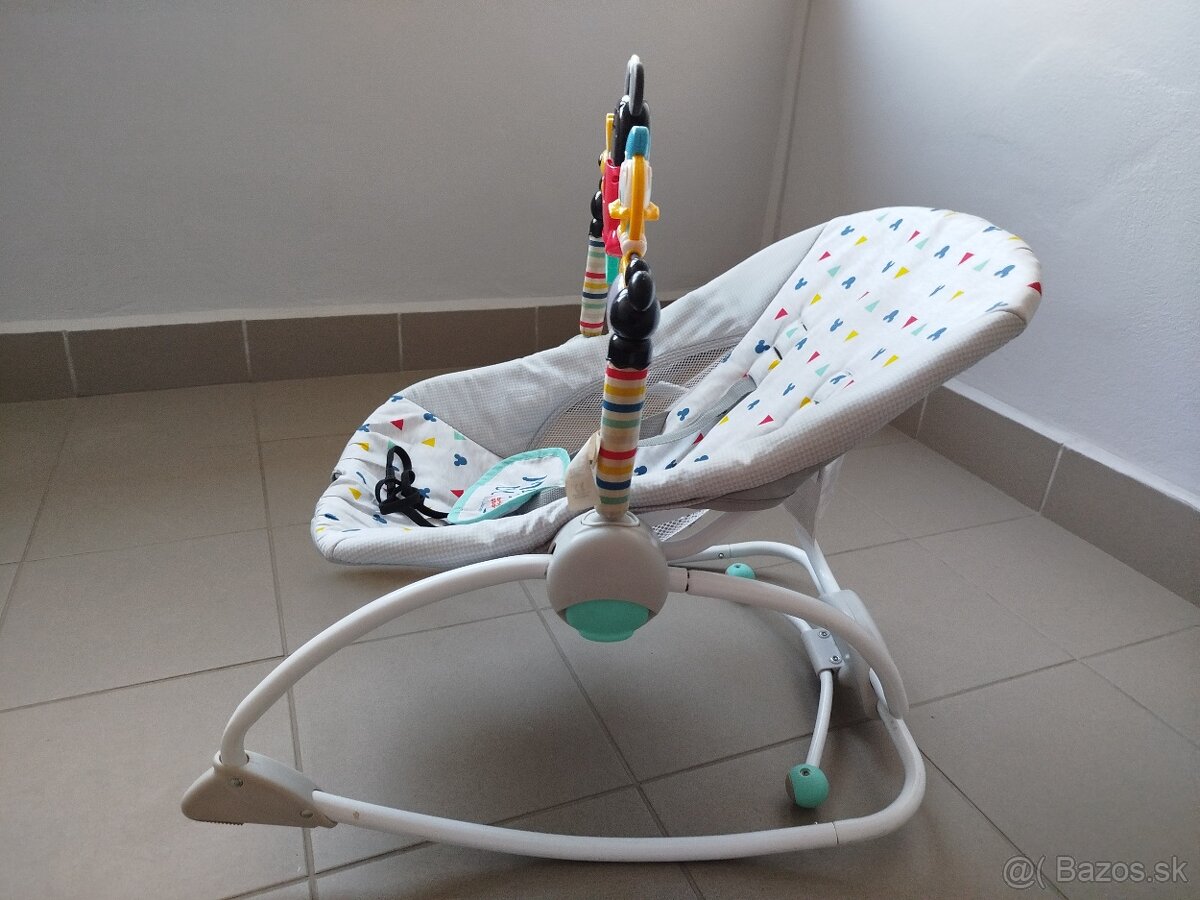 Dojčenské hojdacie kresielko - 4