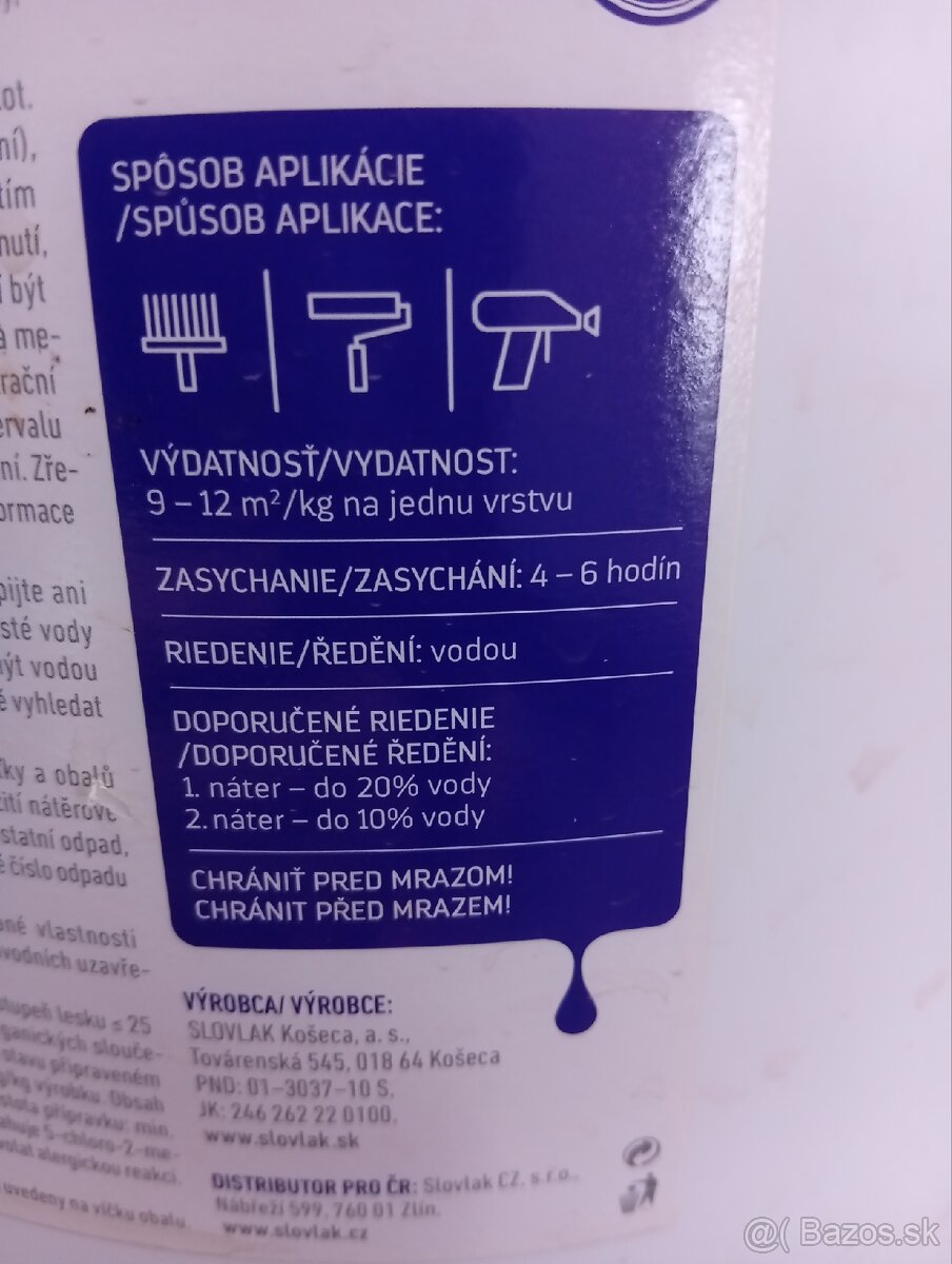 Biela interiérová farba - 4