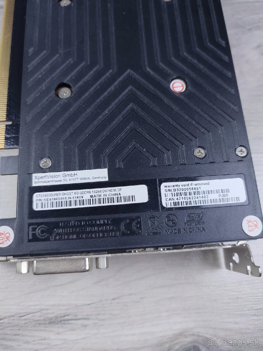 GAINWARD GeForce GTX 1660 SUPER 6G GHOST - 4