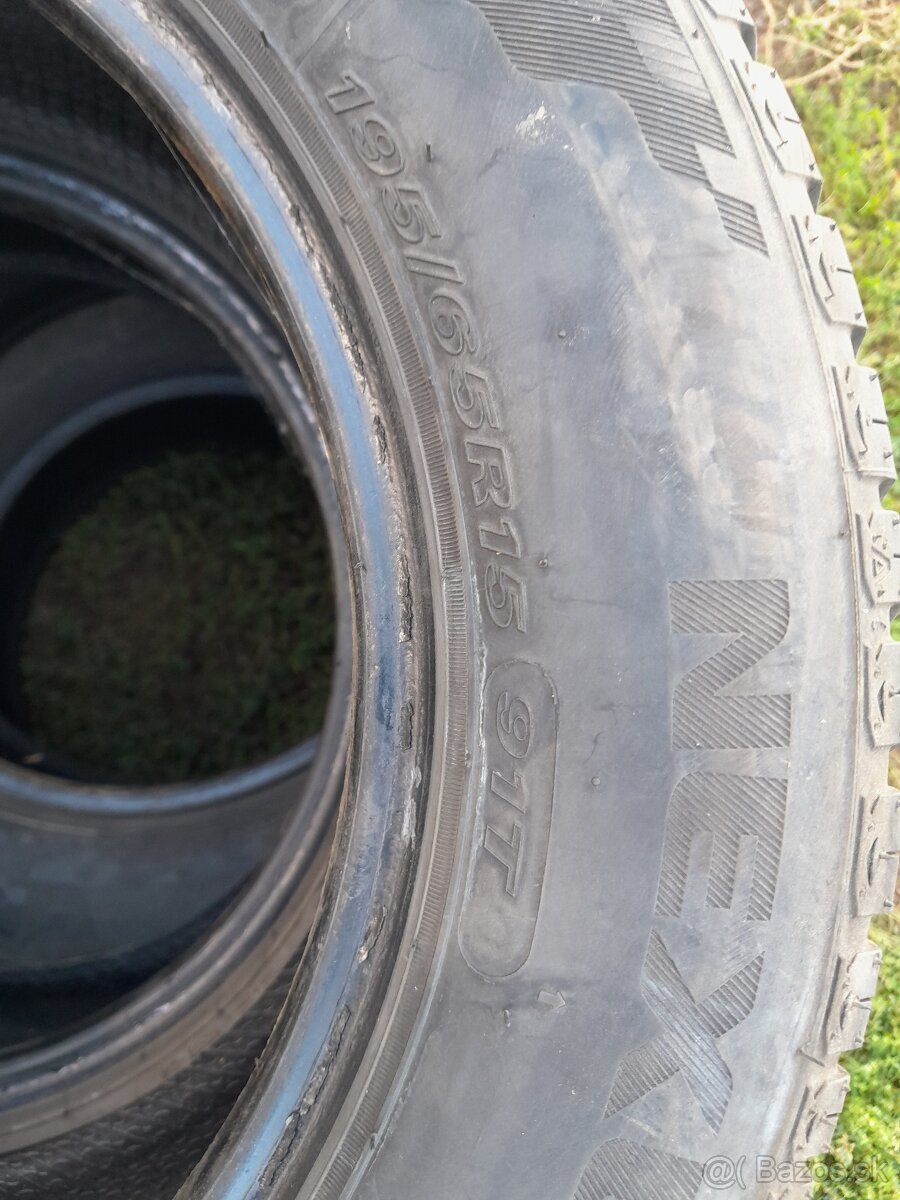 Predam zimne pneumatiky 195/65/15 - 4