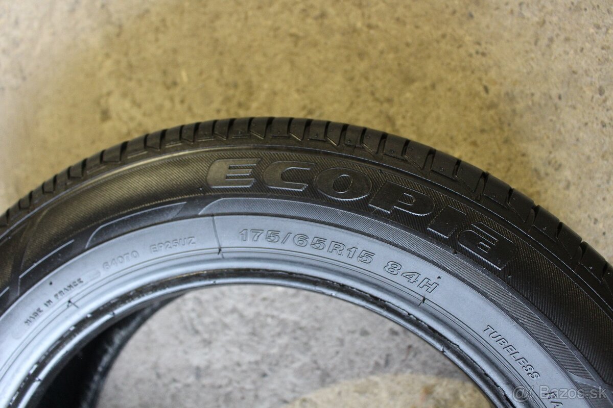 Pneumatiky BRIDGESTONE 175/65 r15 Letné - 4