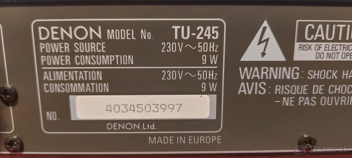 Denon TU-245 - 4