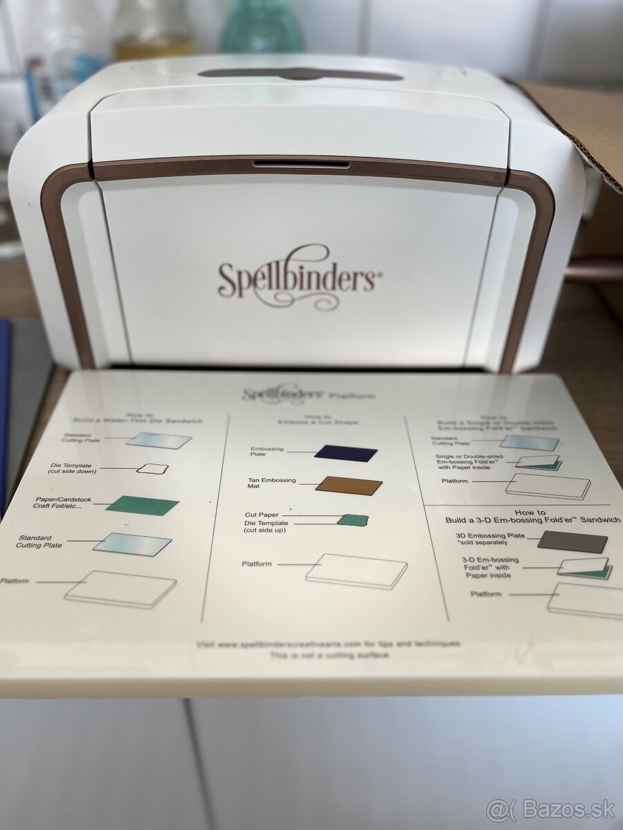 Predám Spellbinders Platinum + šablóny - 4