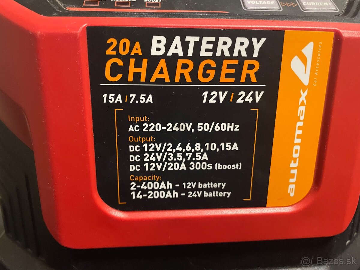 Predám Nabijacku BATÉRI 15 A - 4