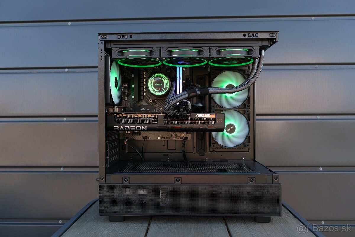 Herný PC, Ryzen 7 7800X3D, RX 9070XT, 32GB RAM, SSD - 4